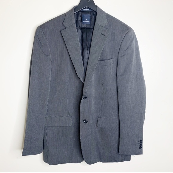 Daniel Hechter Paris Men’s Stripe Blazer Suit Jacket Size 42R - Picture 1 of 9
